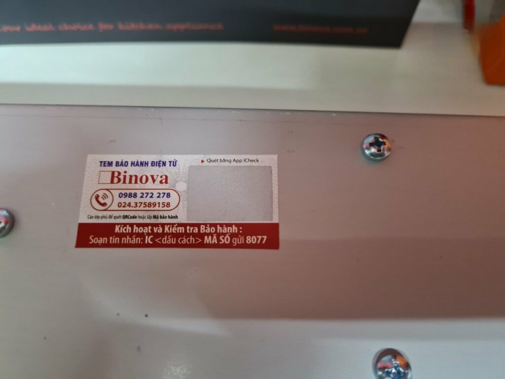 BẾP ĐIỆN TỪ BINOVA BI-607-IC