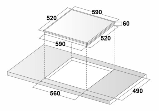 BẾP TỪ BINOVA BI-689GM