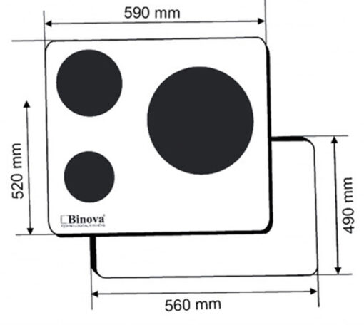 BẾP TỪ BINOVA BI-344-ID