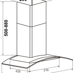 MÁY HÚT MÙI BINOVA BI-6688-ISO-07